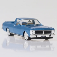 1:24 Blue Ford XY Falcon Ute with a Supercharged Barra Engine by DDA Collectibles