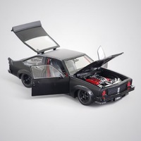 1:24 Scale Inferno Series Matte Black A9X Custom Torana by DDA Collectibles