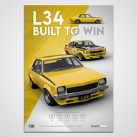 1976 LH TORANA SL/R5000 L34 Built to Win Limited Edition Print by Peter Hughes