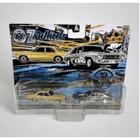 1:64 Scale Skid King 4 Door HQ Holden Twin Set by OZ Wheels