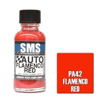 Auto Colour FLAMENCO RED 30ml by SMS Paints