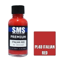 Premium ITALIAN RED RAL3002 30ml by SMS Paints