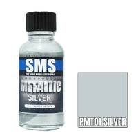 Metallic SILVER 30ml by SMS Paints