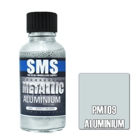 Metallic ALUMINIUM 30ml by SMS Paints