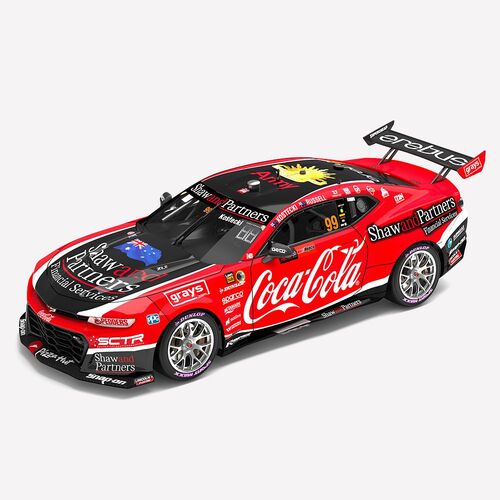 Authentic Collectables,1:18 Coca-Cola Racing #99 Chevrolet Camaro ZL1 2023 Bathurst 1000 Pole Position (Retail Price $275)