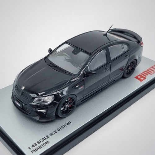 1:43 Scale HSV GTSR W1 Phantom Black Model Car by Biante