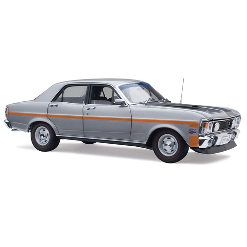 1:18 Scale Ford XW Falcon GT-HO Phase II Silver Fox Model Car by Classic Carlectables