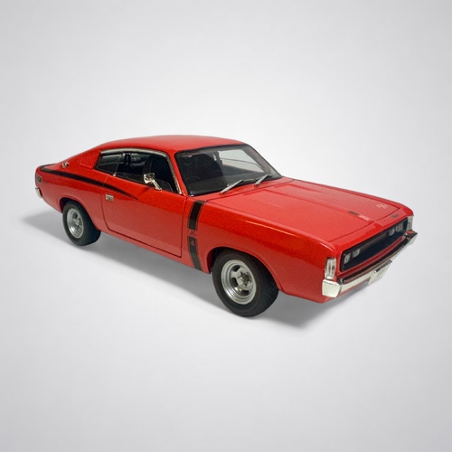 1:24 Scale Hemi Orange 1971 E49 R/T Valiant Charger 6 Pack Model Car by OZ Legends