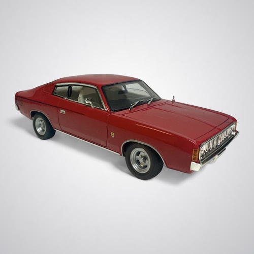 1:24 Scale Vintage Red VJ Valiant Charger XL 6 Pack Model Car by OZ Legends