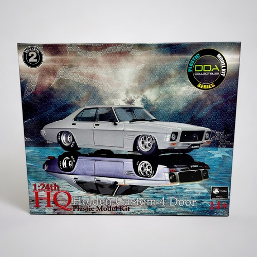 1:24 HQ Holden Slammed Custom 4 Door Monaro Plastic Model Car Kits DDA Collectibles