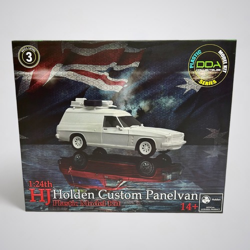 1:24 Max's Holden HJ Panel Van Plastic Model Car Kits by DDA Collectibles