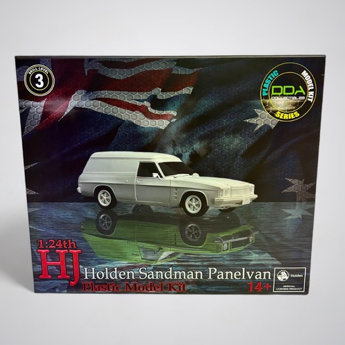 1:24 HJ Holden Sandman Panel Van Plastic Model Car Kits by DDA Collectibles