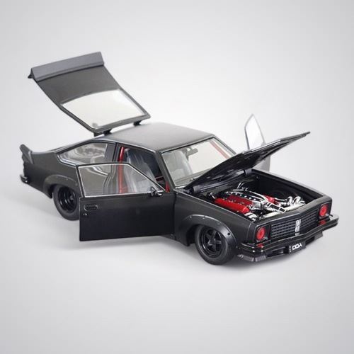 1:24 Scale Inferno Series Matte Black A9X Custom Torana Model Car by DDA Collectibles