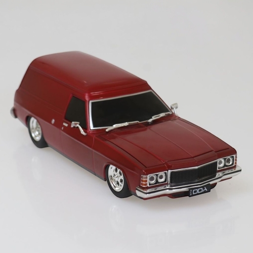 1:24 Scale Light Up Red Holden HX Custom Panel Van Spectra Rides by DDA Collectibles