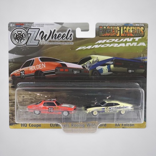 DDA Collectibles,1:64 Scale Holden HQ Coupe & Ford XA Falcon Wild Card Racing Legends Twin Pack by OZ Wheels