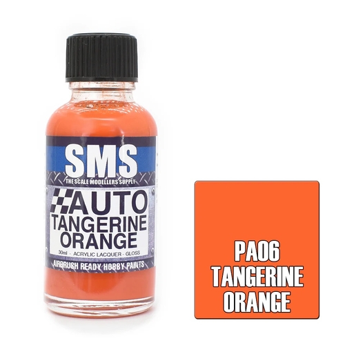 Auto Colour TANGERINE ORANGE 30ml by SMS Paints