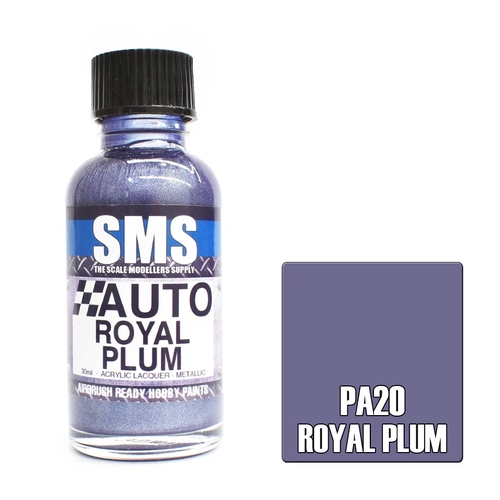 Auto Colour ROYAL PLUM 30ml by SMS Paints