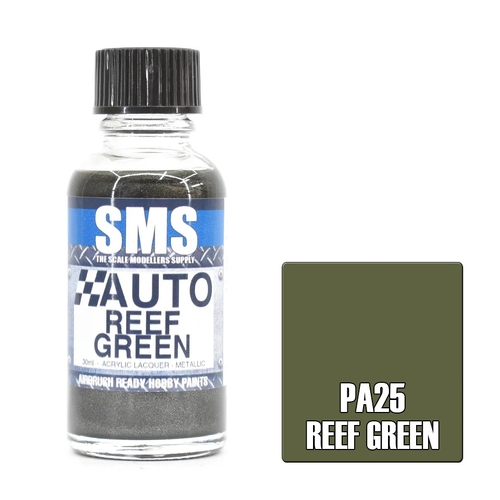 Auto Colour REEF GREEN 30ml by SMS Paints