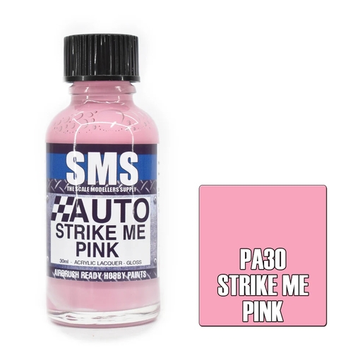 Auto Colour STRIKE ME PINK 30ml by SMS Paints