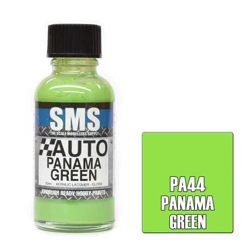 Auto Colour PANAMA GREEN 30ml by SMS Paints