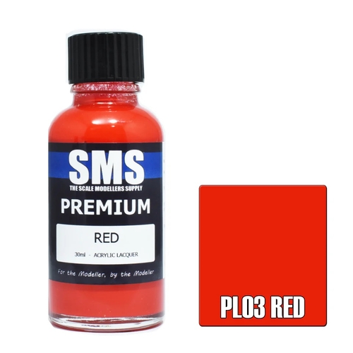 Premium RED 30ml by SMS Paints