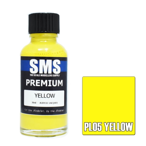 Premium YELLOW 30ml by SMS Paints